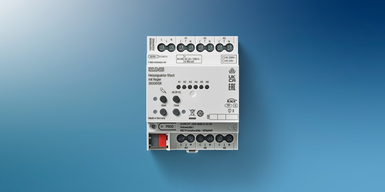 KNX Heizungsaktor 6-fach bei Elektro- und Kommunikationstechnik Thale GmbH in Thale