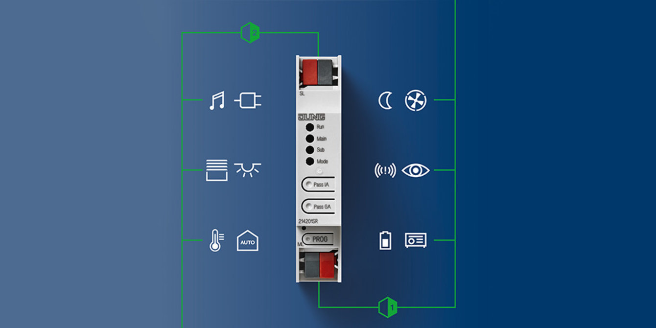 KNX Bereichs- und Linienkoppler bei Elektro- und Kommunikationstechnik Thale GmbH in Thale