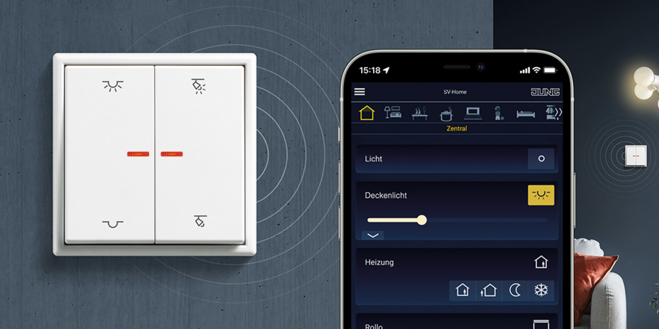 KNX RF Taster bei Elektro- und Kommunikationstechnik Thale GmbH in Thale