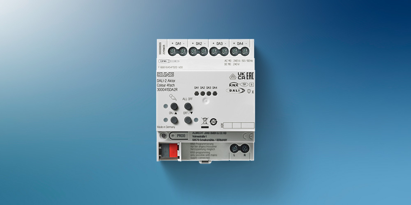 KNX DALI 2 Gateway Colour bei Elektro- und Kommunikationstechnik Thale GmbH in Thale